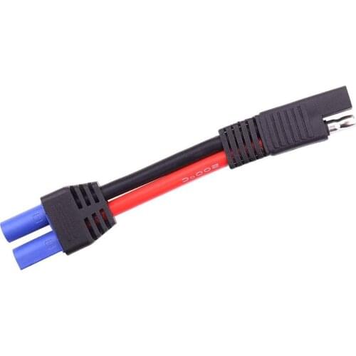 EC5 Female Plug Connector to SAE Power Automotive Adapter Cable Wire 10AWG 16cm