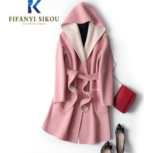 Женские пальто с капюшоном FIFANYI SIKOU China At AliExpress