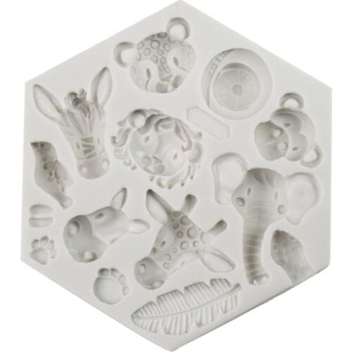 Soap Molds Silicone Craft Mold Handmade Soap Craft Family 3D Exquisite Animal