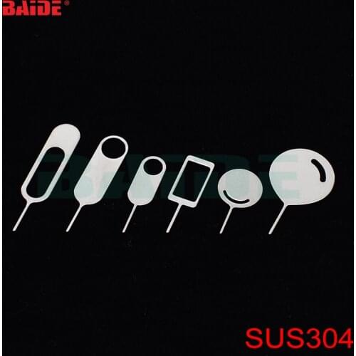 Card Tray Removal Eject Pin Key Tool Stainless Steel Needle for iPhone iPad Samsung for Huawei xiaomi 1000pcs/lot