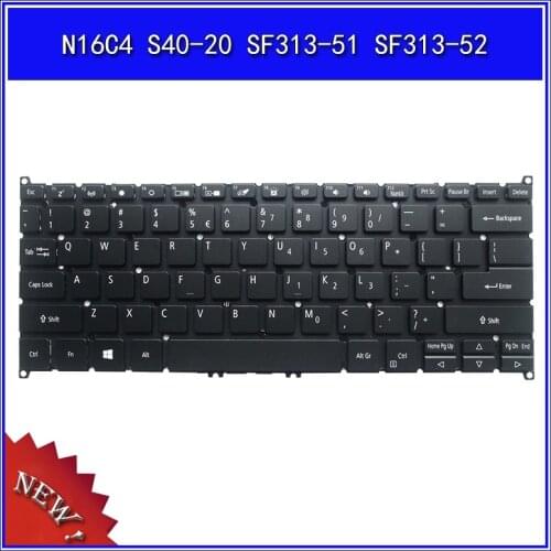 Laptop Keyboard For ACER N16C4 S40-20 SF313-51 SF313-52 Notebook Replace Keyboard