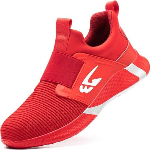 Brand Light Steel Toe Cap Men Women Work Safety Shoes Breathable Non-slip Work Boots Designer Sneakers Indestructible Shoes