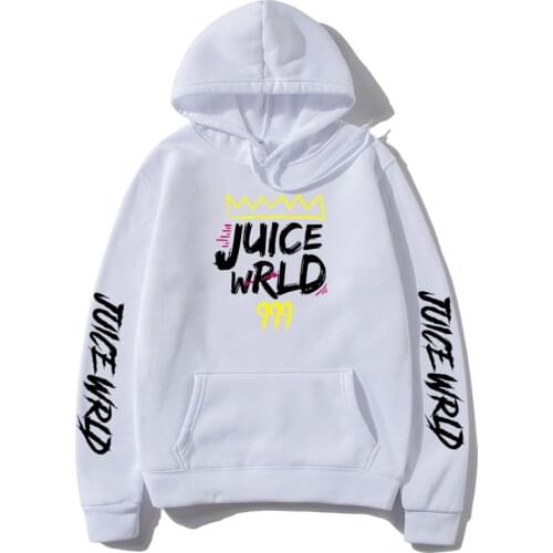 Juice Wrld Letter Printed Hoodies Harajuku Hip Hop Rapper Hooded Sweatshirt Pullover 2020 New Men/Women Fashion Singer Hoodie
