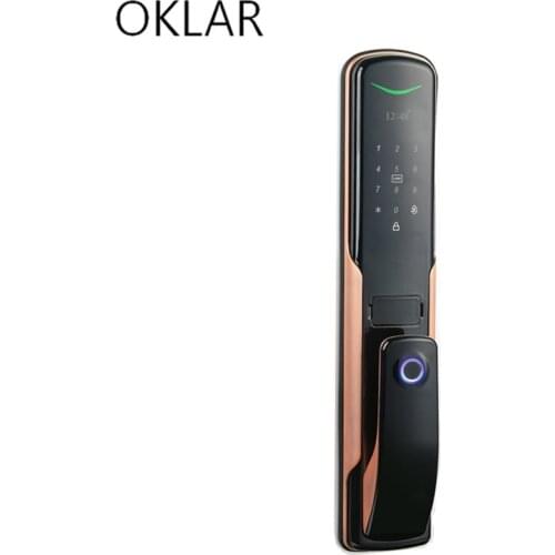 OKLAR Fingerprint door lock home security door automatic smart lock password electronic lock access lock remote for hotel office