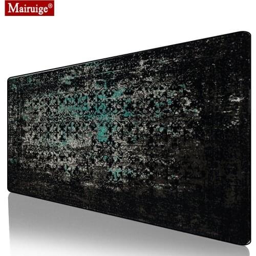 Persian Rug Blcak Mouse Pad XXL Gamer Desk Mat Large Keyboard Pad Gaming MousePad 90x40cm/70x30cm Computer PC Padmouse