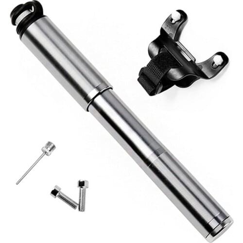 Portable 160PSI Bicycle Pump High Pressure Aluminum Alloy Fast Inflator Riding Equipment Universal Mini Inflatable Cylinder