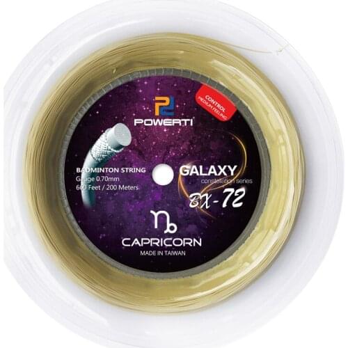 POWERTI Badminton Racket String 200m Reel-0.70mm High Flexibility Gym Training Durable String BX72