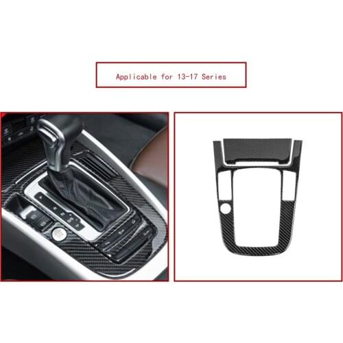 Gear Shift Control Panel Frame Cover Trim For Audi Q5 13-17 Interior Sticker