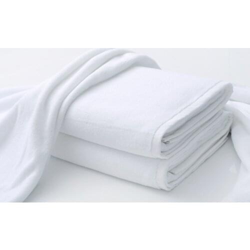 80*180cm 100*200cm Luxury Large Hotel White Cotton Bath Towel for Adults SPA Sauna Beauty Salon Towels Bedspread Free Shipping