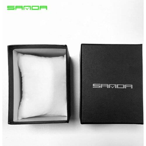 SANDA Hot Sell Rectangle Watchs Carton Fashion 9.8*7.5*7 Paper Material Quartz Wristwatch Case Practical Digital Watch Gift Box