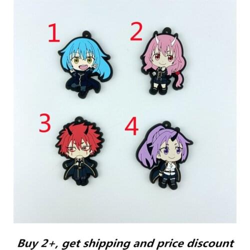 That Time I Got Reincarnated as a Slime Acrylic keychain Key Ring Race Straps cosplay