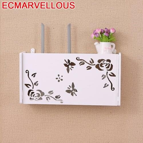 WIFI Europe living room wireless shielding router multifunctional socket cover shelf cabinet storage stacks box rack hanger