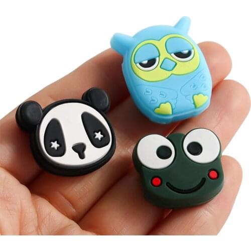 1 Pcs Lovely Cartoon Tennis Racket Vibration Dampeners Soft Silicone Anti-vibration Tennis Racquet Shock Absorber