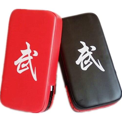 1 pcs Boxing Pad Sand Bag Fitness Taekwondo Hand Kicking Pad PU Leather Training Gear Muay Thai Foot Target