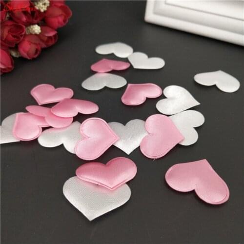 1000pcs/lot 3CM Love Heart Shaped Sponge Petal For Wedding Decorative Handmade DIY Petals Birthday Table Party Supplies 6Z