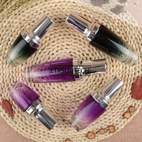 20/30/50ml Glass Lotion Pump Bottle 20/30/50g Empty Cream Jars Cosmetic Containers F1996