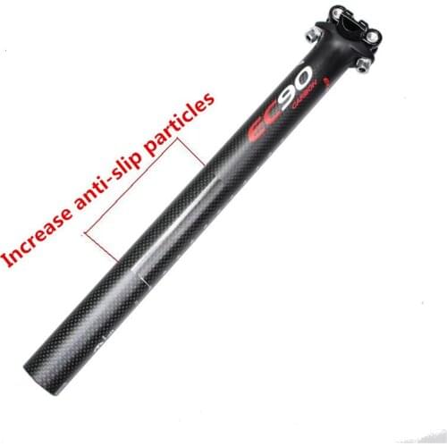 2019 EC90 Road bike full carbon seatpost Mountain bicycle seat posts MTB parts 27.2/30.8/31.6mm 3k matt cycling parts