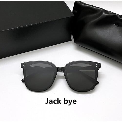 2019 Gentle FLATBA Jack bye Designer ladies sunglasses Mirror sun glasses Vintage Female oculos flat lens glasses for men women