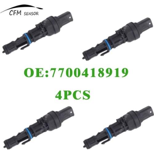 4pcs New 7700418919 For Renault Clio Kangoo Laguna Espace Megane Sceni Speedo Sensor