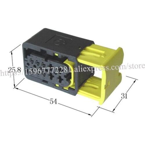 5PCS 1-1564514-1 car male female connector cable Terminal new energy automobile jacket socket 10 Pin Connector automotive plug