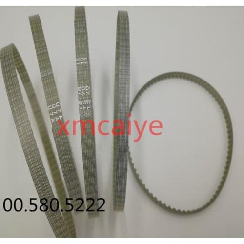 8 pieces high quality SM74 machine Toothed belt T5x390,T5-390-8
