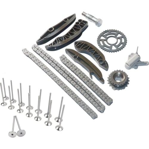 AP03 New Timing Chain Kit+16 Pcs Engine Valves For BMW 3 4 5 er E90 E91 E92 E93 F30 F35 F80 F31 F34 F32 X1 E84 X3 E83 X5 F85