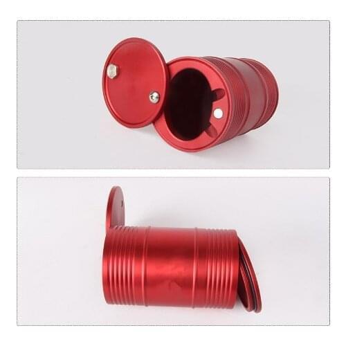 Auto parts aluminum alloy ashtray travel home office carrier for Volvo V60 S60 XC60 XC40 360c V90 V40