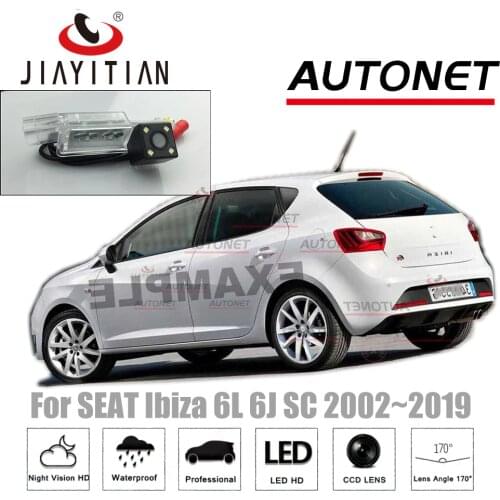 Jiayitian Rear View camera For SEAT Ibiza 6J 2009 2010 2012 2014 2016 2018 CCD Night Vision license plate camera Reverse Camera