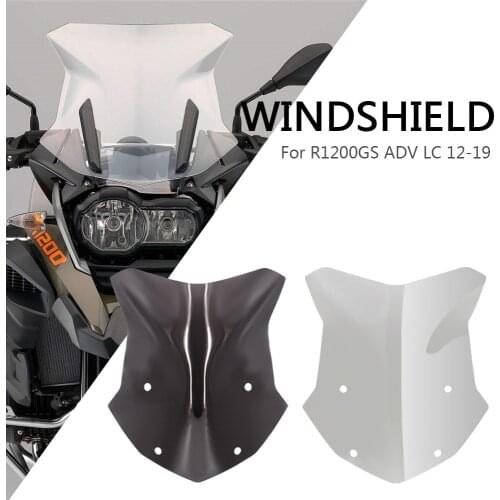 Motorcycle Windshield WindScreen Front Screen For BMW R 1200 GS R1200 GS Adventure ADV LC 2012-2019 Accessoris