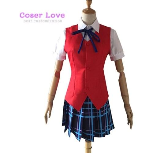 Magical Girl Ore Uno Saki Cosplay Costume New Years Christmas Costume