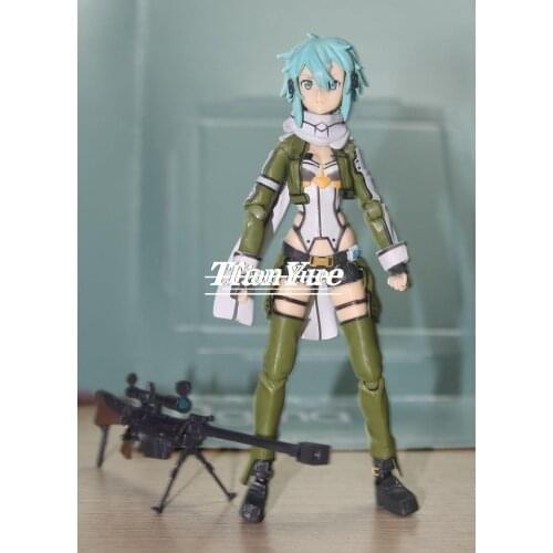Sword Art Online Asada Shino Figma 241 Articulated Boxed Figure Doll Decoration 13cm