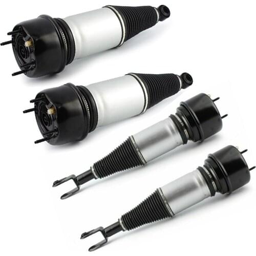 Full Set Rear & Front Fit For Jaguar XJ-Series 2003-2009 Air Suspension Absorber Shock Struts C2C41349 C2C41341