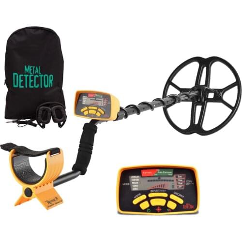 Professional Underground Metal Detector 12'' Inch Super Coil MD6350 Gold Digger Treasure Hunter Pinpointer Finder