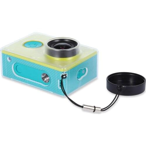 Transparent Protective Cover Camera Ultrathin Waterproof Case With Lens Cap Cover For Xiaomi Yi 1 Action Camera Accessories