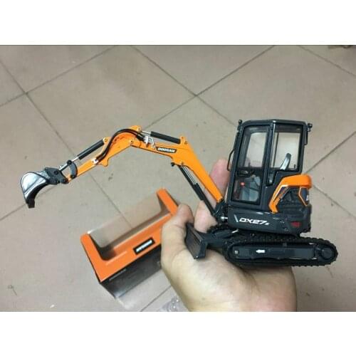 Rare!!! Doosan DX27Z Compact Excavator 1/25 Scale Die-Cast Model New in Boz