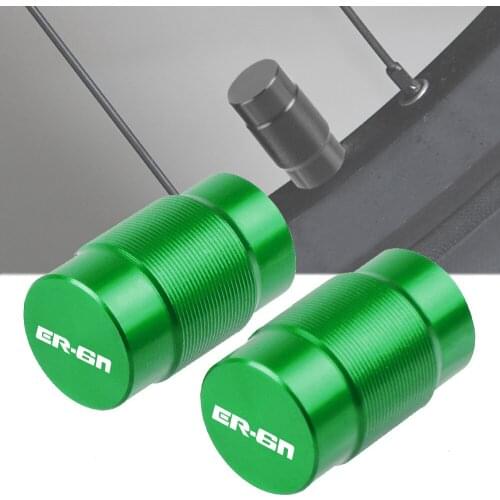 Tire Valve Stem Covers Air Caps For KAWASAKI ER6N ER 6N ER-6N ER-6F ER6F ER 6F 2006-2016 Motorcycle Vehicle Wheel