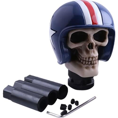 Replacement Car Truck Blue Manual Gear Stick Shift Knob Lever Shifter