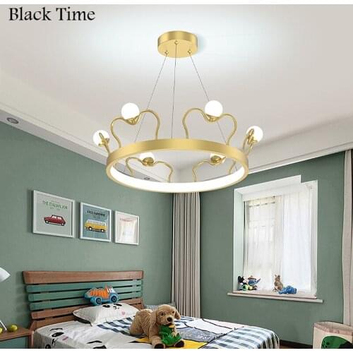 Modern LED Chandelier Childrens room Chandelier for Living Room Bedroom Dining Room Kitchen Lighting Luminaires Input 110V 220V