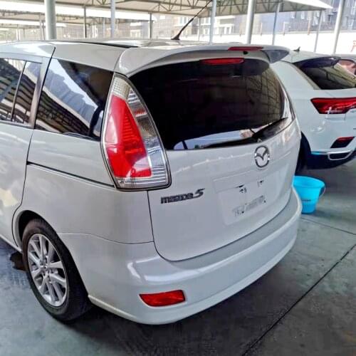 For Mazda 5 Spoiler 2005 2006 2007 2008 2009 2010 Mazda5 yck Spoiler ABS plastic Material Car Rear Wing Color Rear Spoiler
