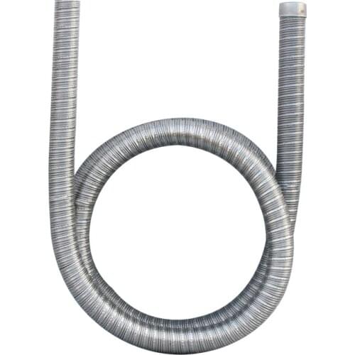 24mm Exhaust Muffler Exhaust Pipe for Eberspaecher Gas Vent Hose Pipe Silence Kit