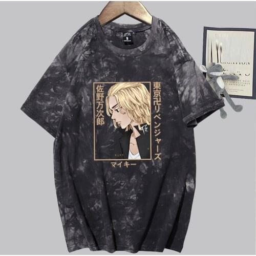 Japanese Anime Tokyo Revengers Manjiro Sano T Shirt Harajuku Hip Hop Tshirt Male