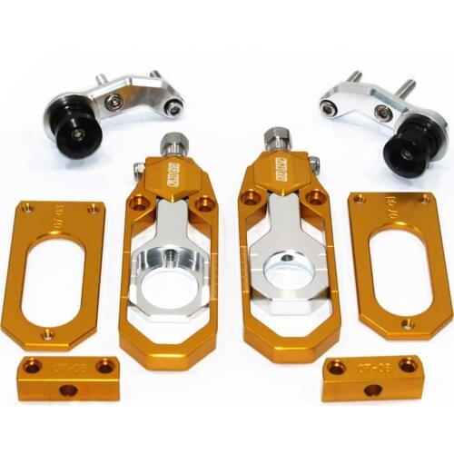 YZF R6 CNC Chain Tensioner Catena Adjuster with Spool Aluminium Alloy For Yamaha YZF R6 2006-2015