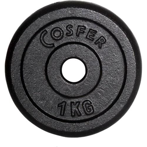 1 kg Dumbbell Disk Weights For Fitness Weight lifting Crossfit Equipment Barbell Gym Muscle Strength Exercise Barbell