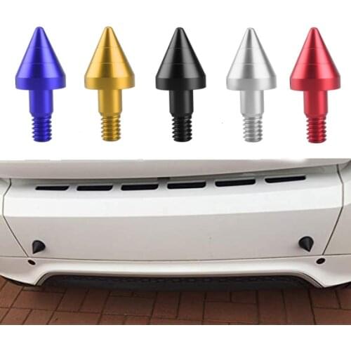 1Pc Sharp Head Car Bumper Spike Guard Protector Car Anti-collision Tail Cone For Benz SMART Fortwo W 451 W451 M77