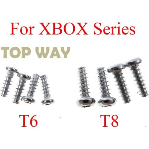 100PCS FOR XBOX Series s x gamepad console Repair Part T8 T6 Torx Screws Head T8 Screw set for XBOX Series Controller
