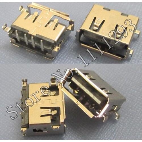 20pcs/lot JACK-USB / USB2.0 Connector / USB Jack for Laptop Tablet etc USB Ports