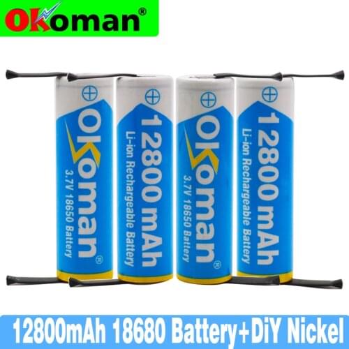 100% original 3.7v 12800mah 18650 lithium battery pack for power tools welding nickel battery pack