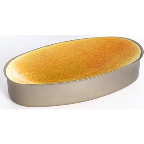Oval Carbon Steel Nonstick Reusable Cheesecake Mould Bakeware Cake Bread Cheese Pastry Mold Baking Tool Kitchen Accessories