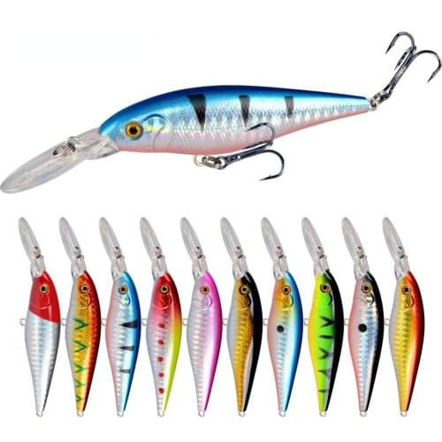 1PCS Minnow Fishing Lure 11cm 10.5g Aritificial Wobblers Hard Plastic Baits Pesca Fish Wobbler Fishing Tackle