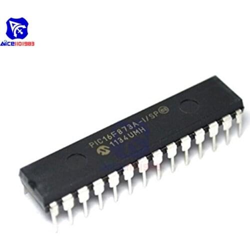 1 Piece IC Chip PIC16F873A PIC16F873A-I/SP Enhanced Flash Microcontrollers DIP-28 Original Integrate Circuit Chip